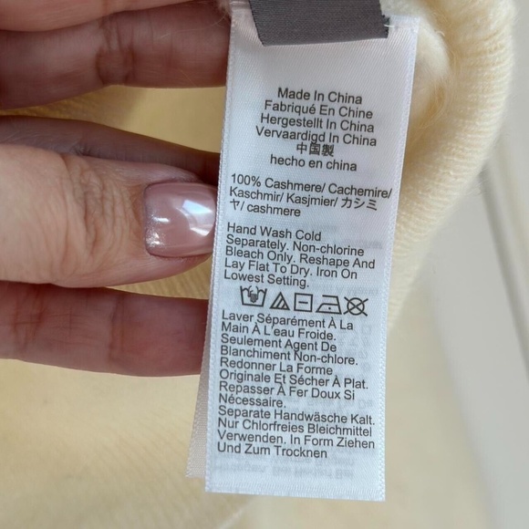 J. Crew Women's Cream Crew Neck Sweater - Picture 6 of 8